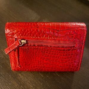 Red wallet never been used.